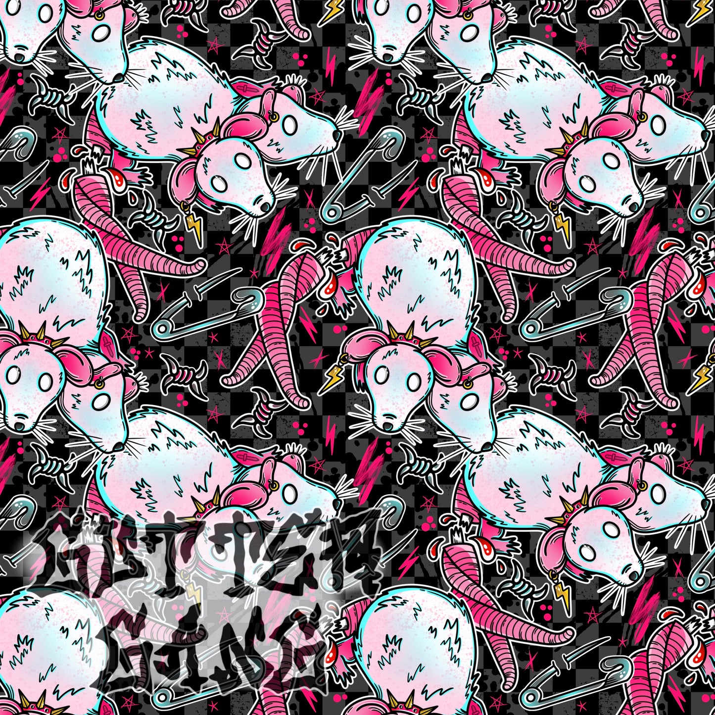 Gutter Babe #1 Seamless File