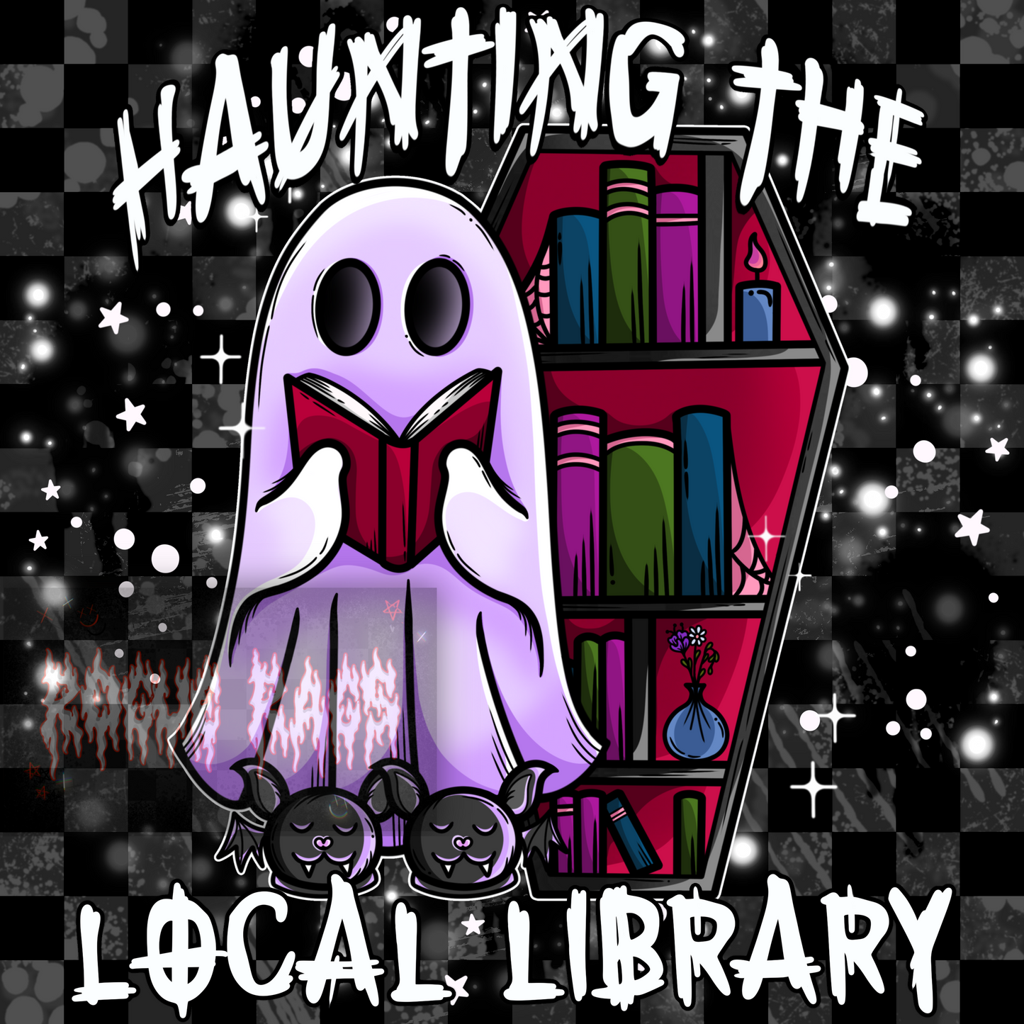 Haunting the local library/bookstore #5 PNG