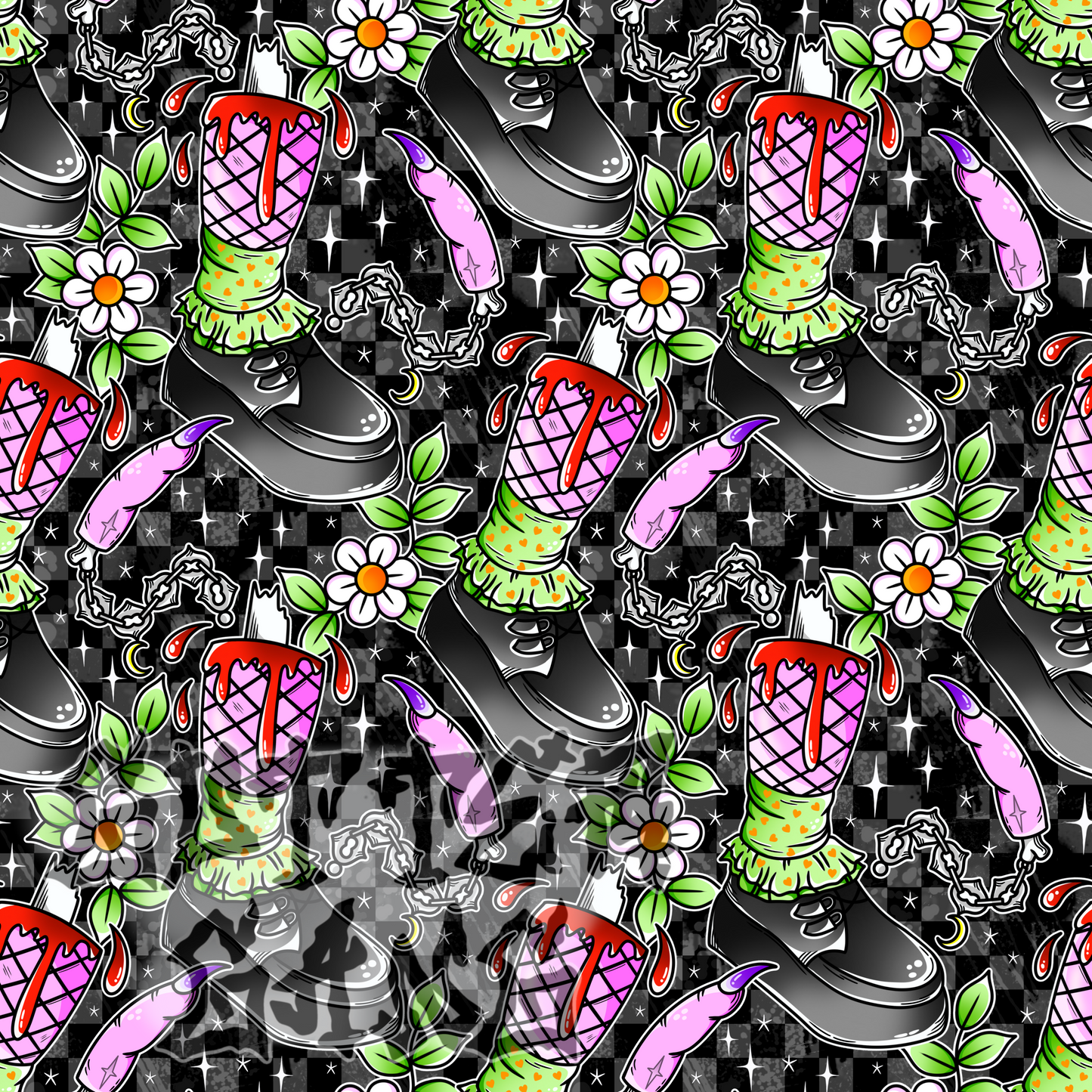 Undead Babe #4 Seamless File