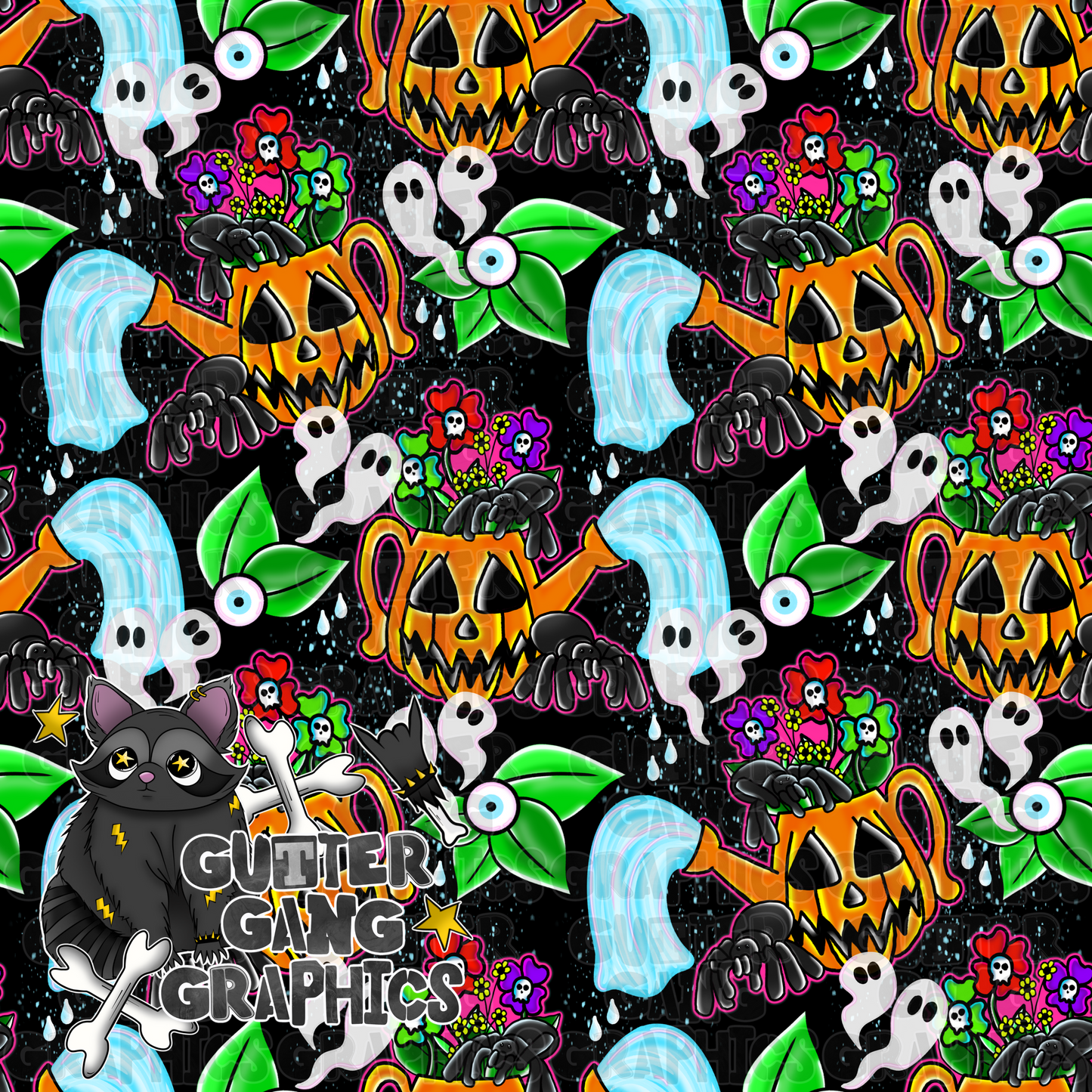 Spooky Spring Seamless File pink*