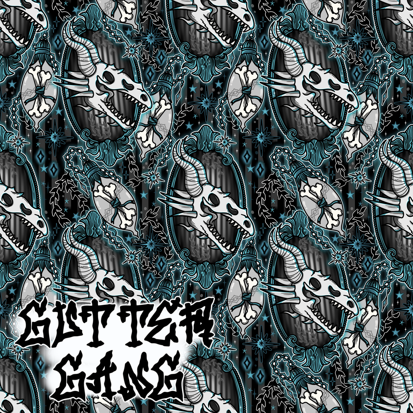 Vintage Dragon #2 Seamless File