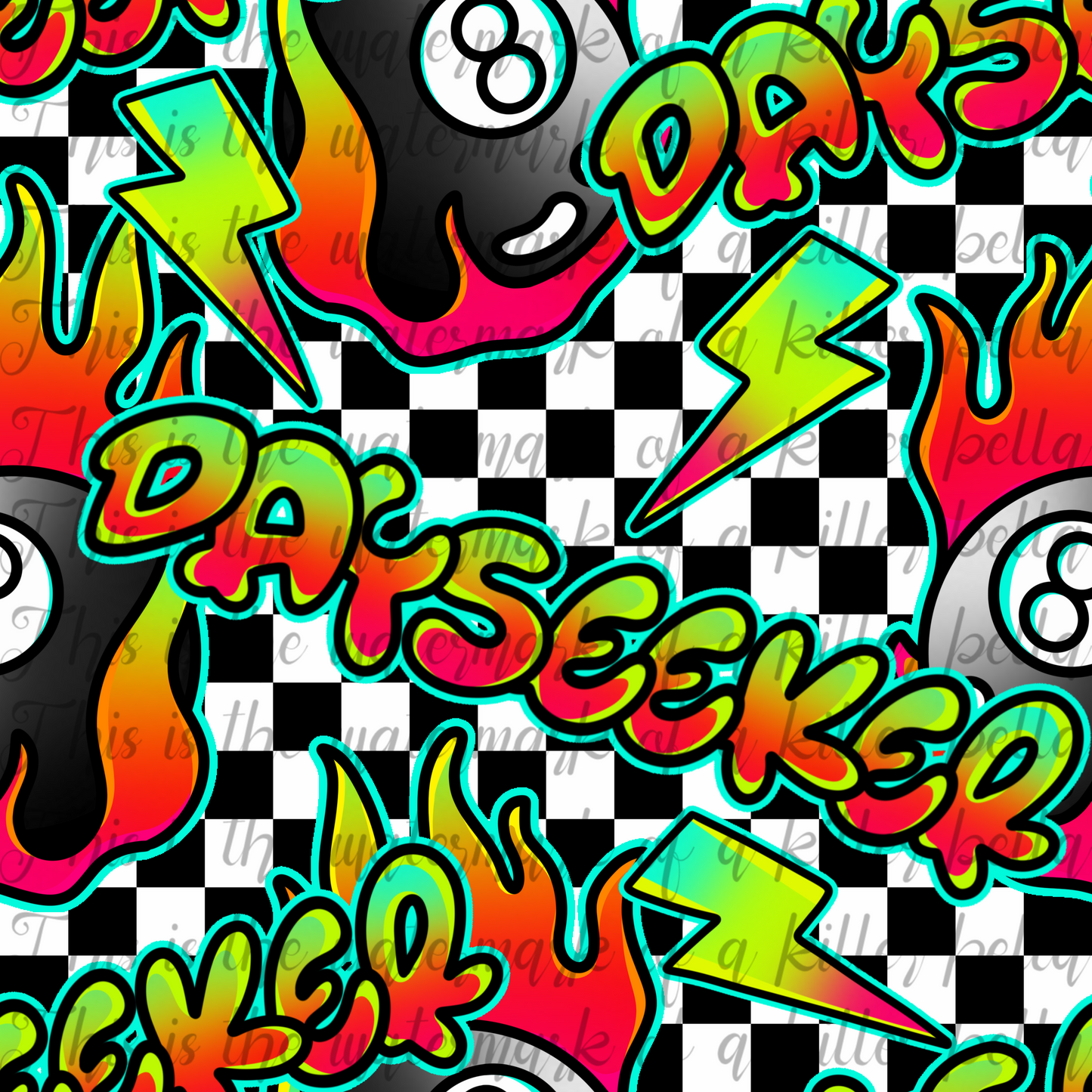 Dayseeker 8 Ball Seamless File