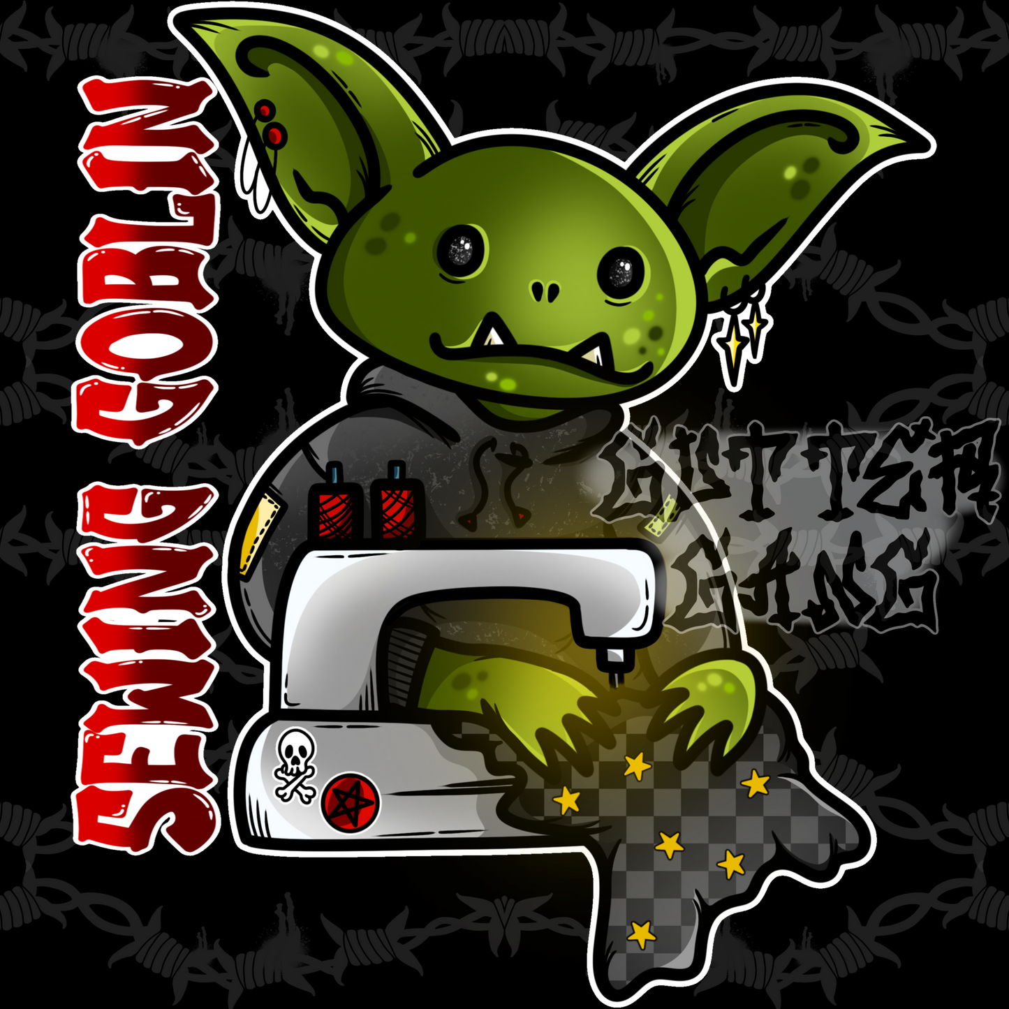 Sewing Goblin #1 PNG
