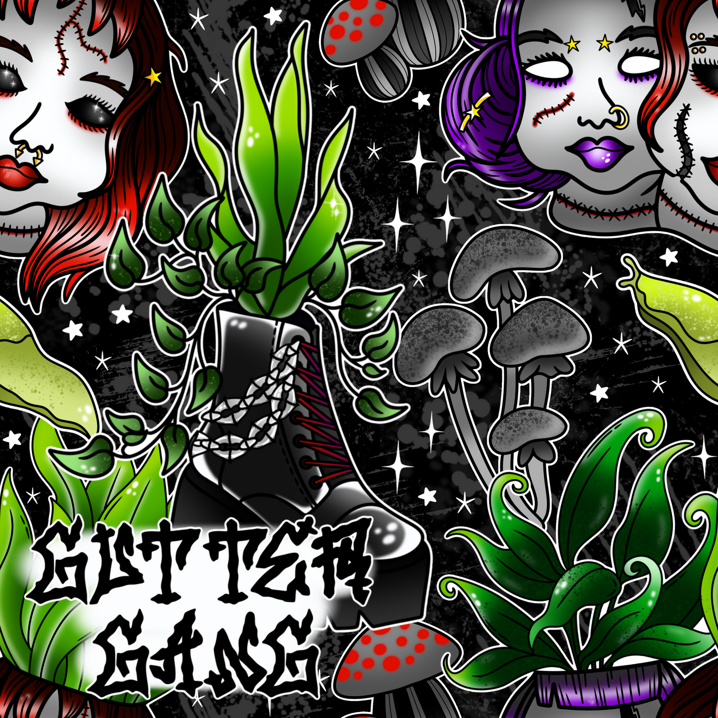 Conjoined Planter Seamless File