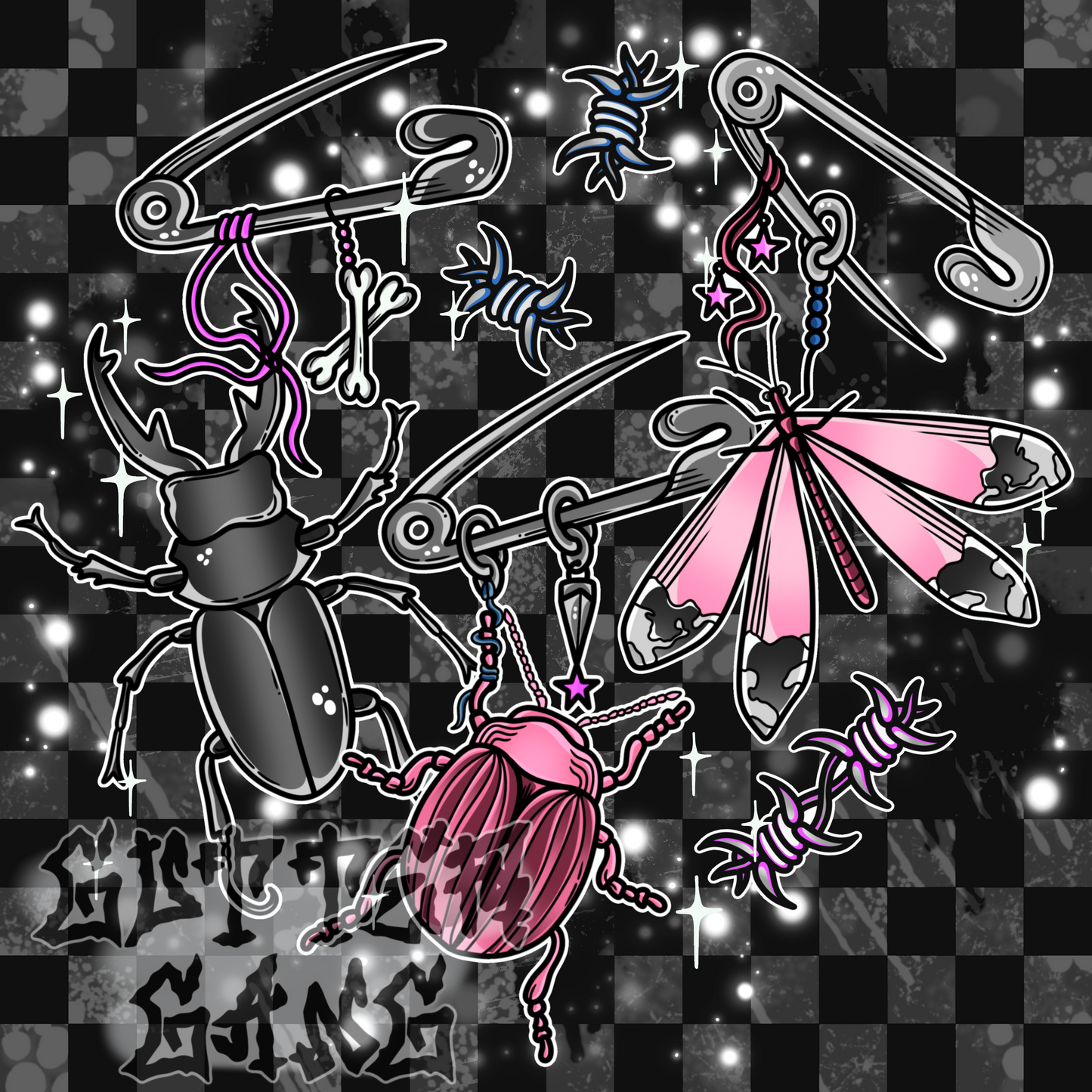 Insect Charms #4 PNG