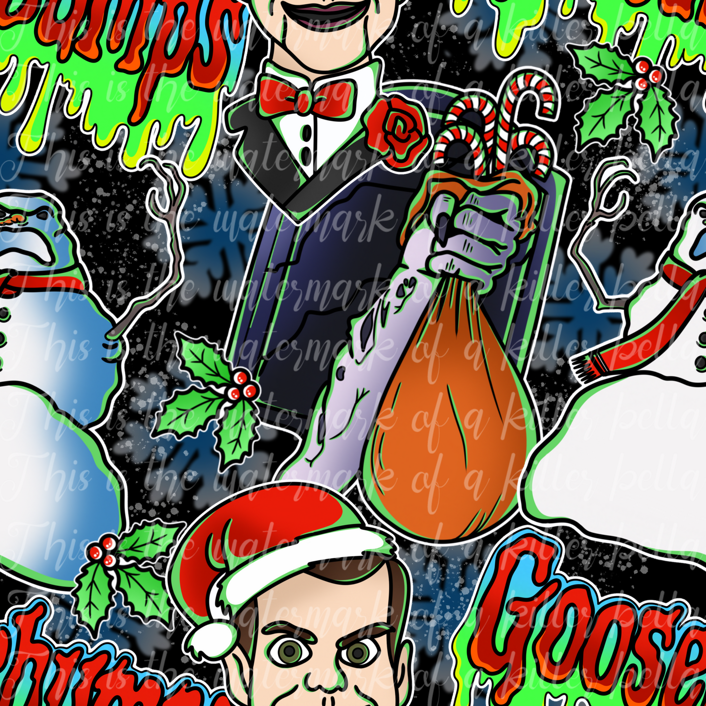 Creepmas #1 Seamless File