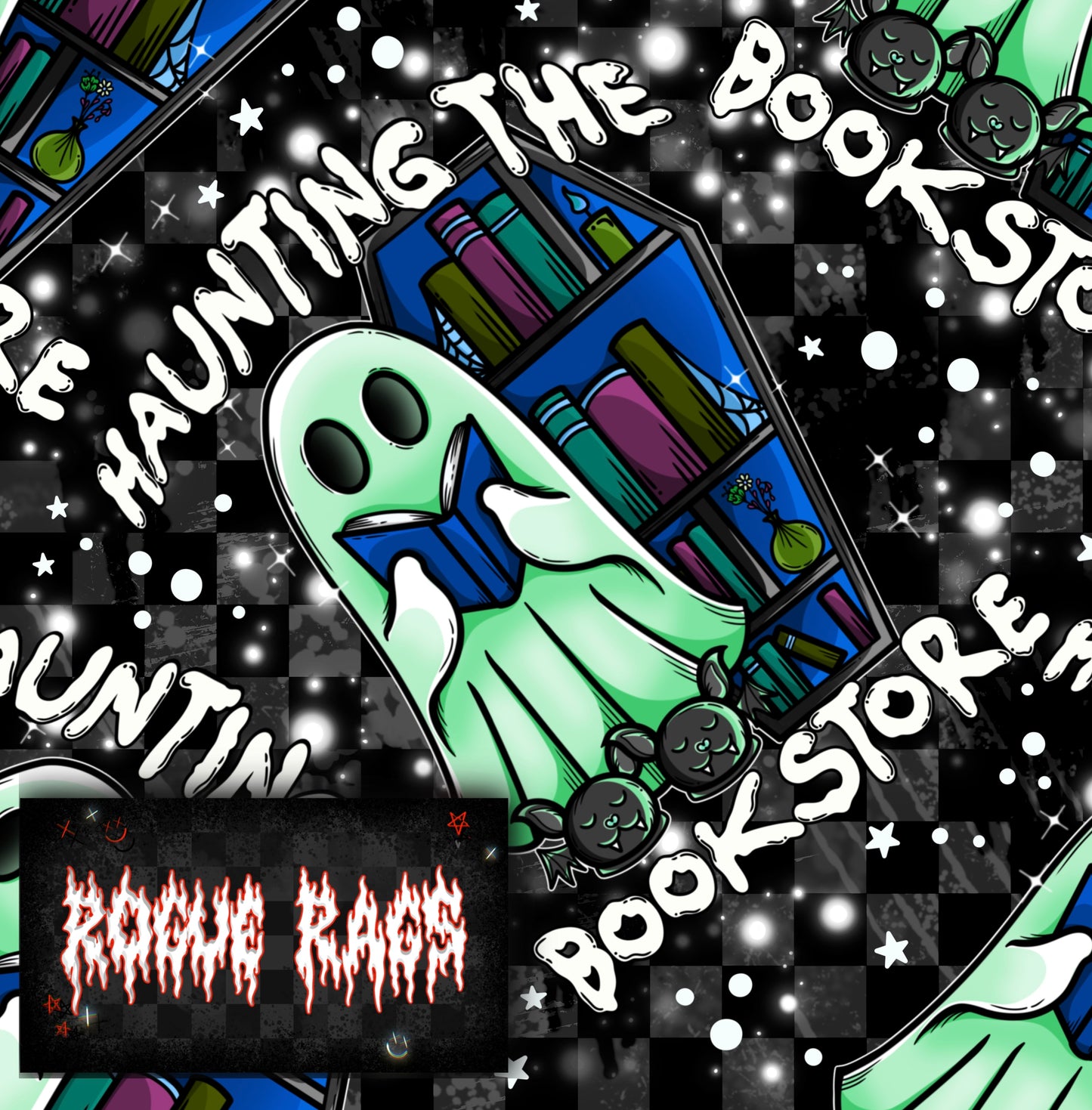 Haunting the bookstore #2 Seamless File