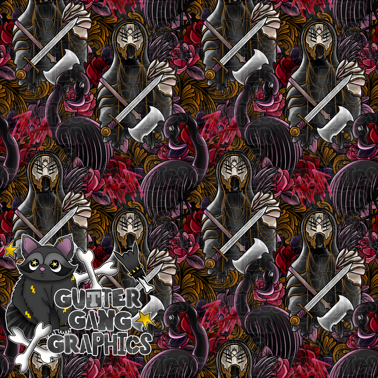 Emerge Seamless & PNG Pack