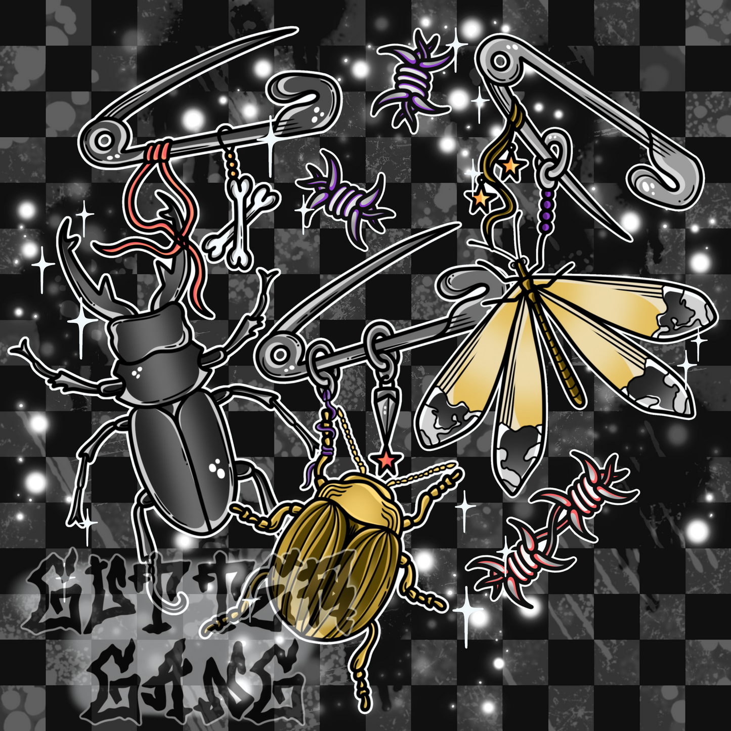 Insect Charms #5 PNG