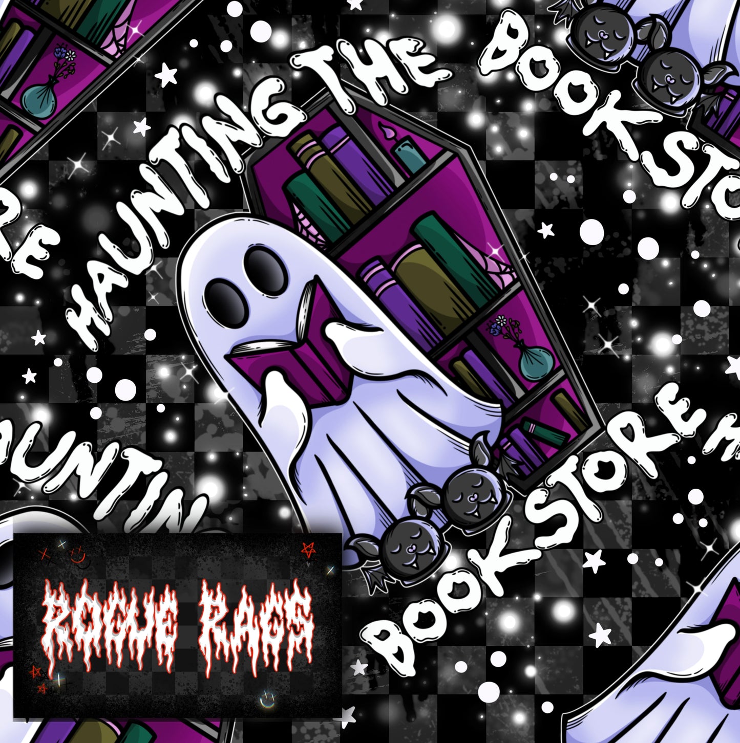 Haunting the bookstore #3 Seamless File