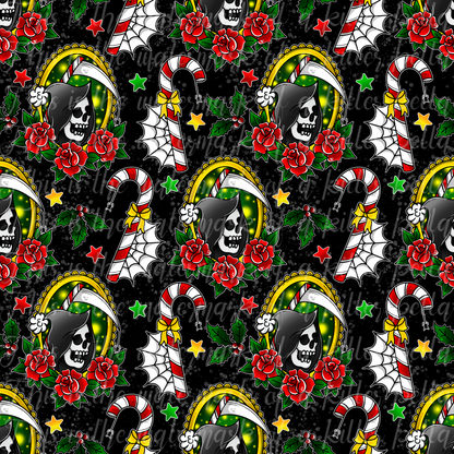 Grim Christmas Seamless File
