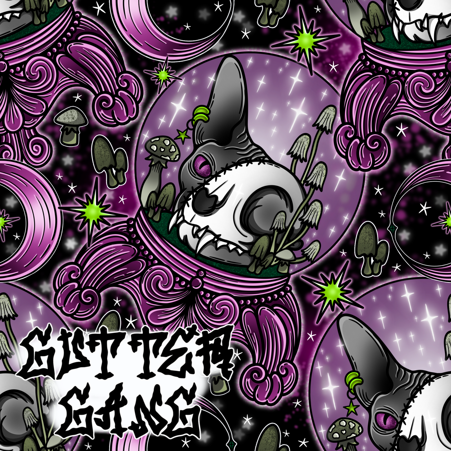 Oddity Kitty #1 Seamless File