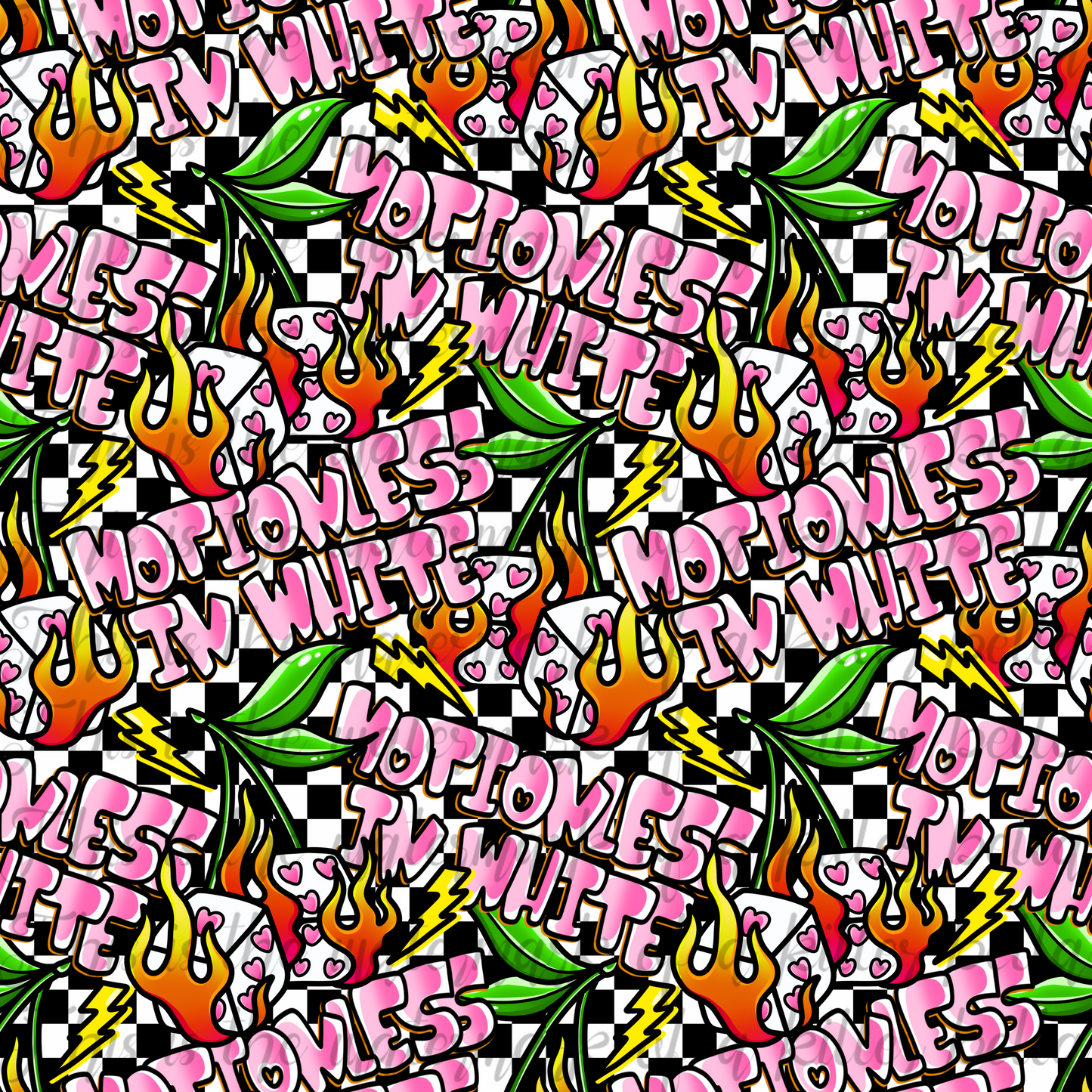 Flame Dice MIW Seamless File