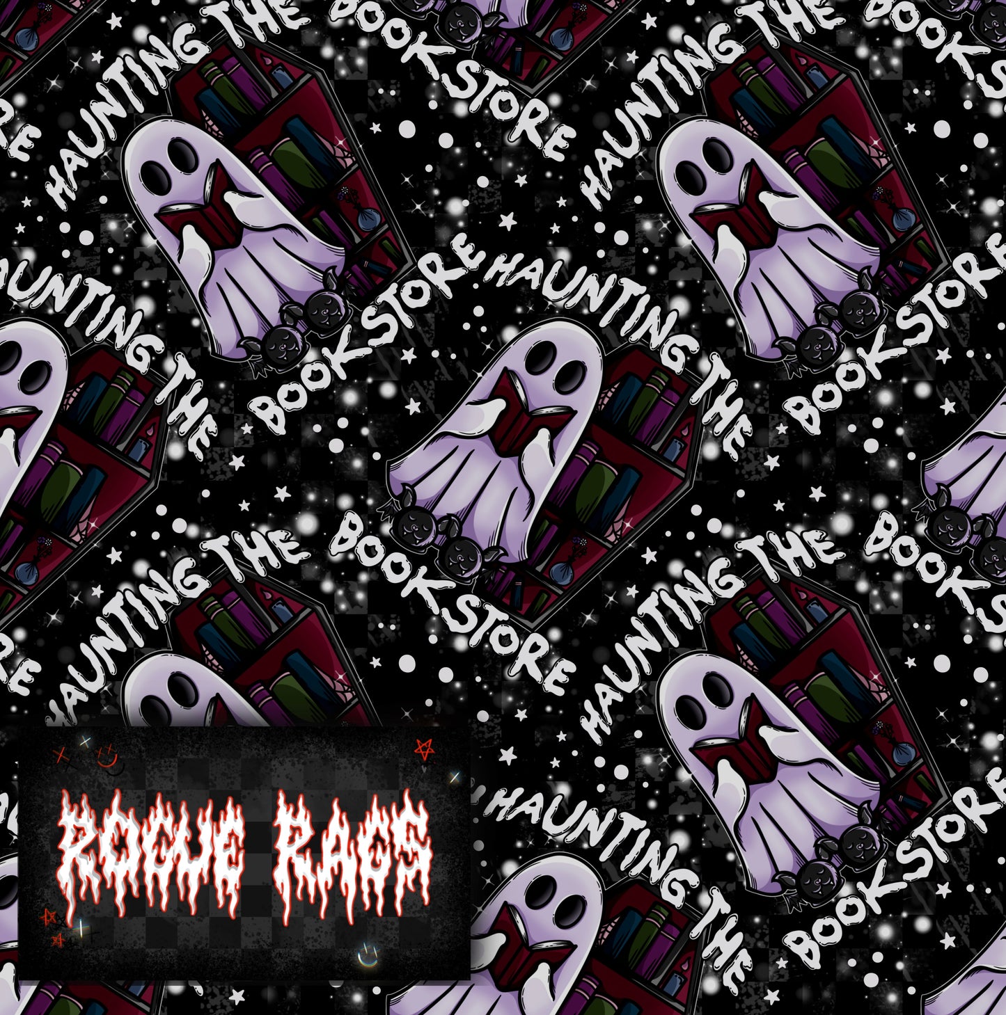 Haunting the bookstore #5 Seamless File