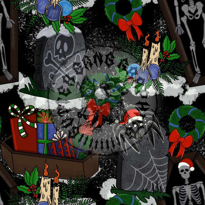 Creepmas Graveyard Seamless File