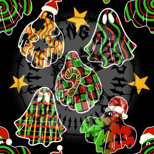 X-Mas Ghosts Seamless File