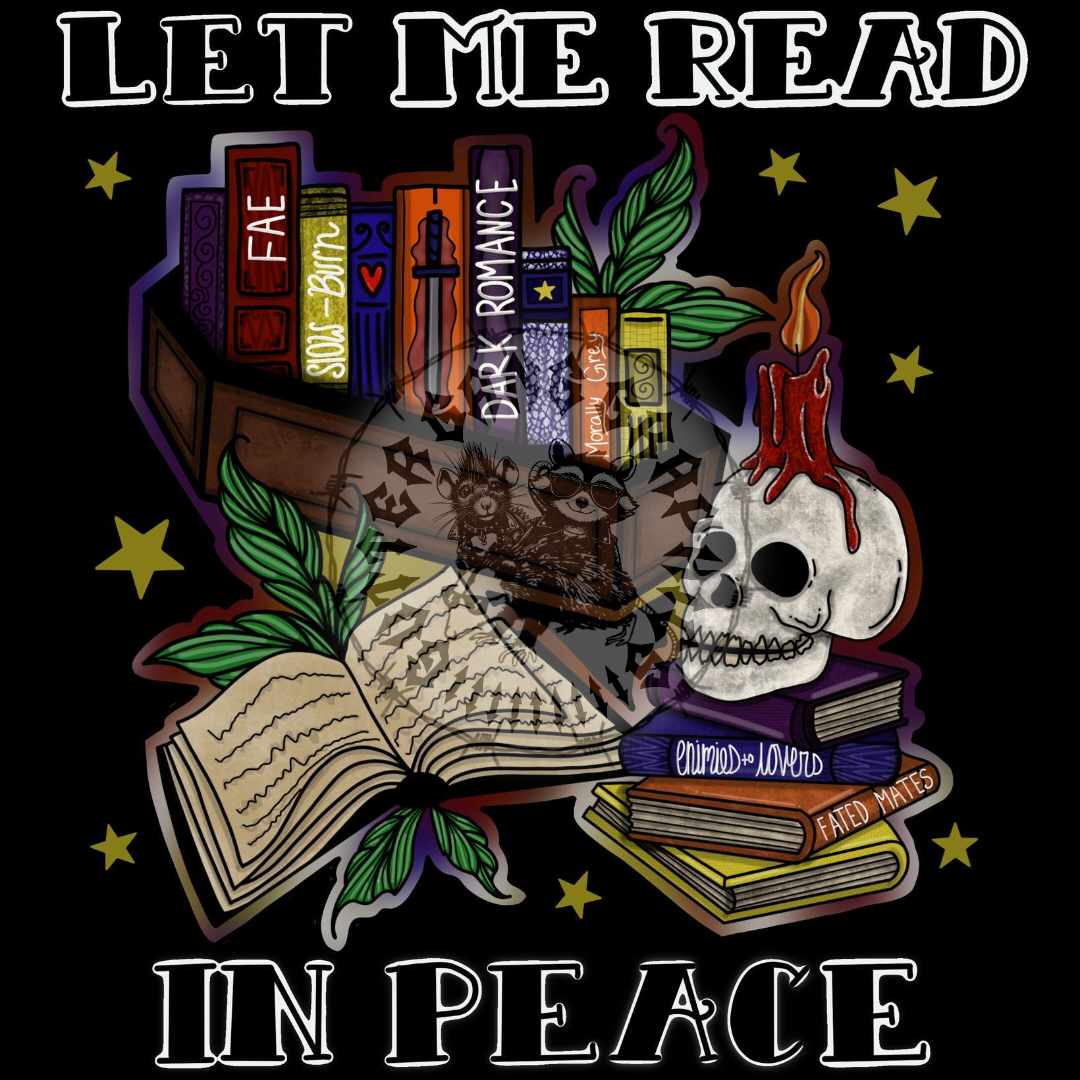 Let Me Read In Peace PNG