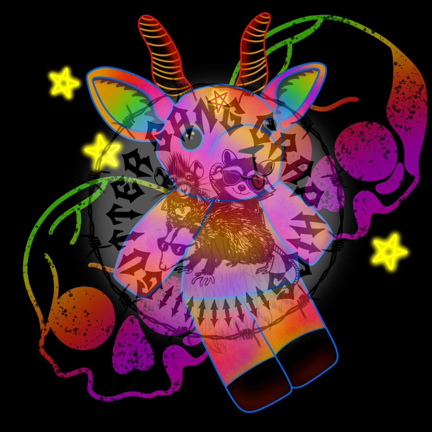 Baphomet Plushies PNG