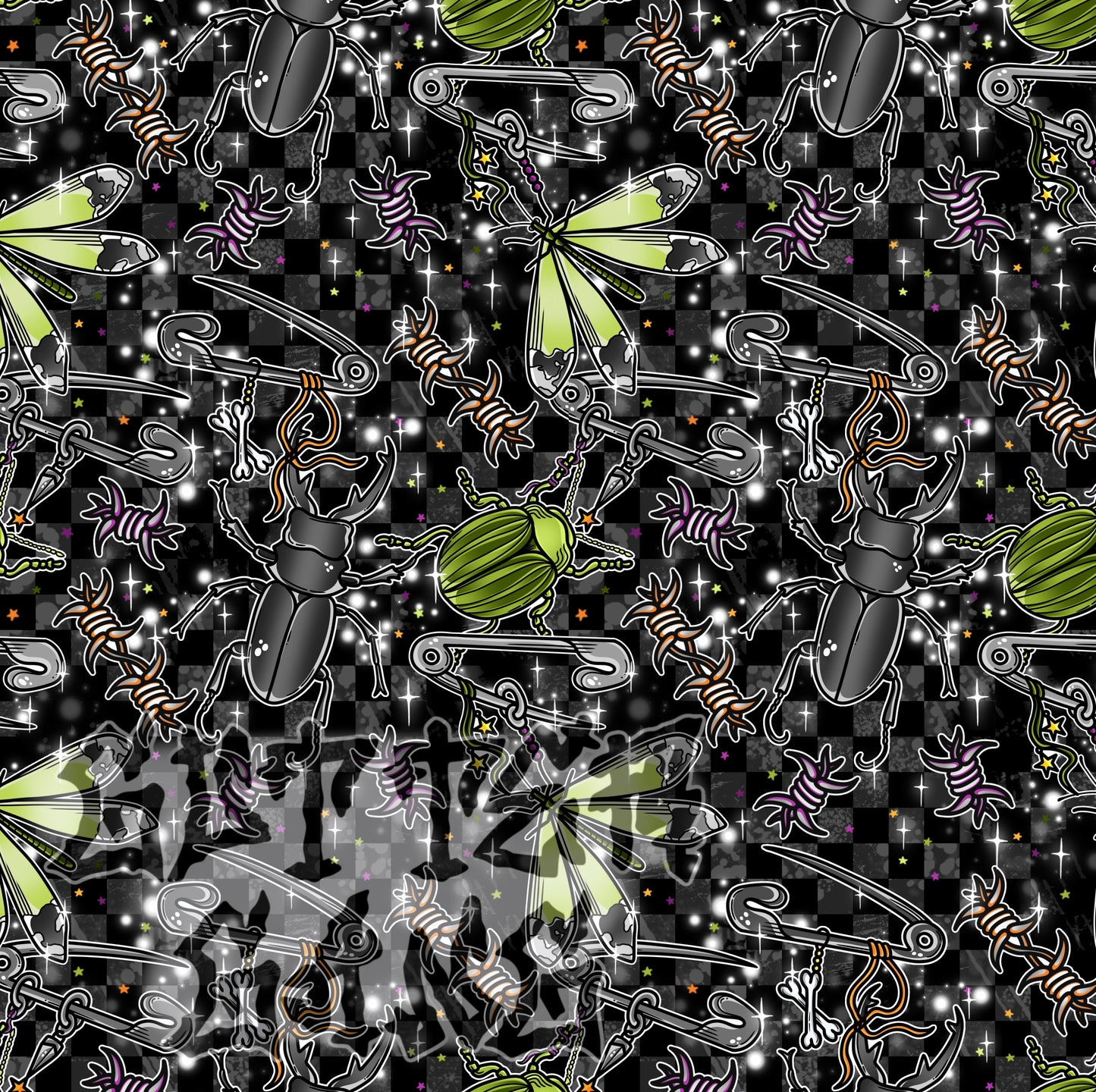 Insect Charms #3 Seamless File