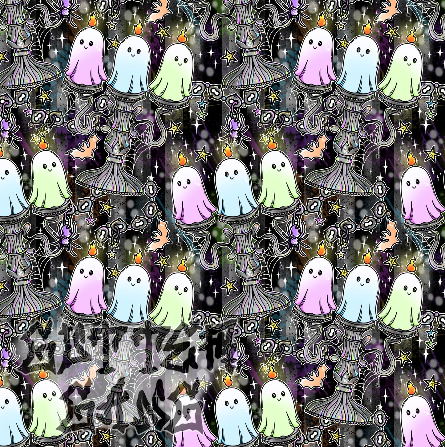 Ghost Candelabra #2 Seamless File