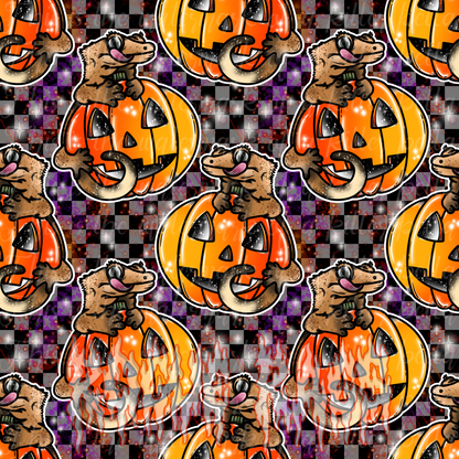 Crested Gecko Pumpkin #2 Seamless File
