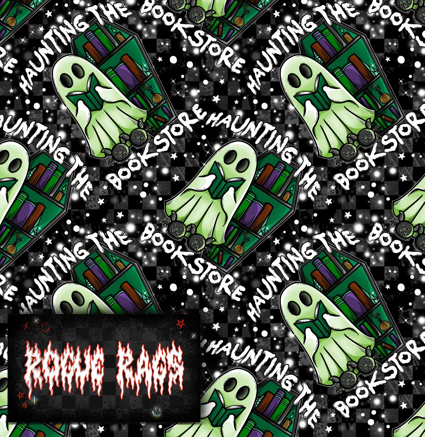 Haunting the bookstore #4 Seamless File