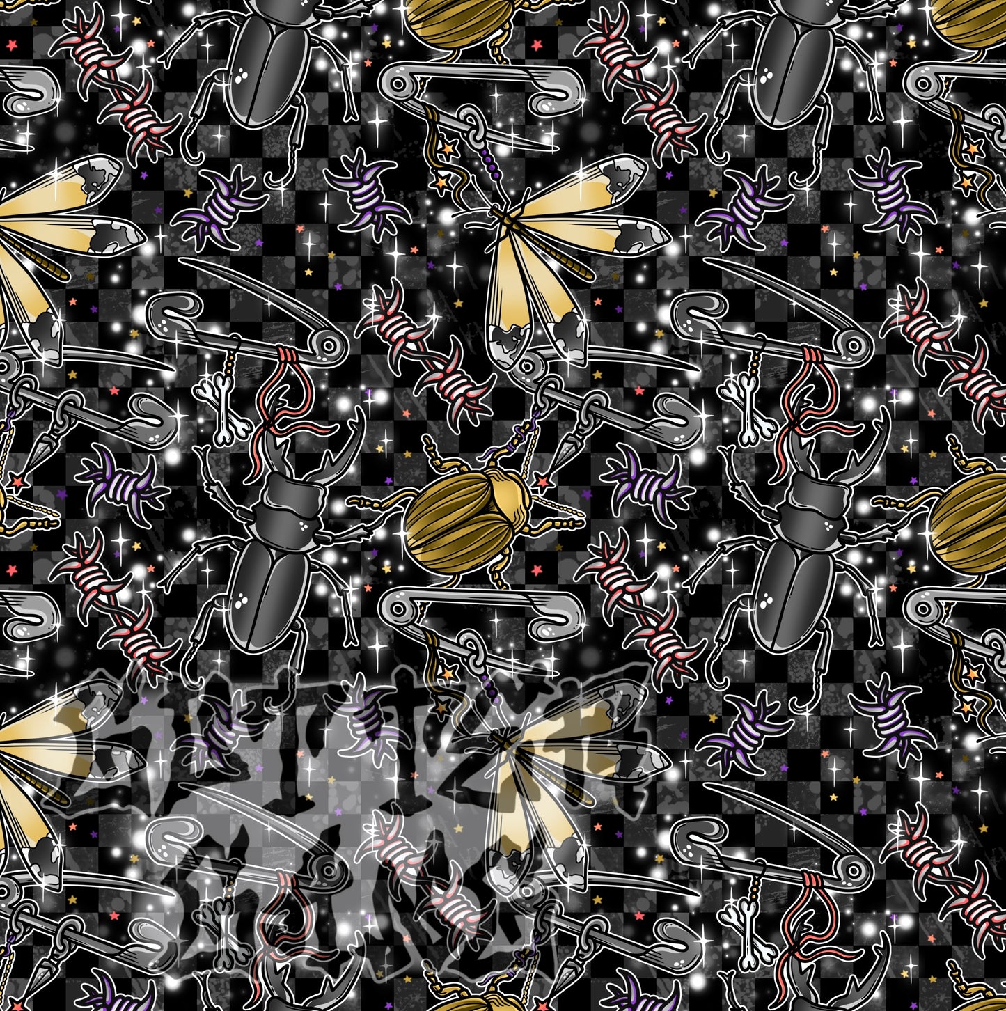 Insect Charms #5 Seamless File