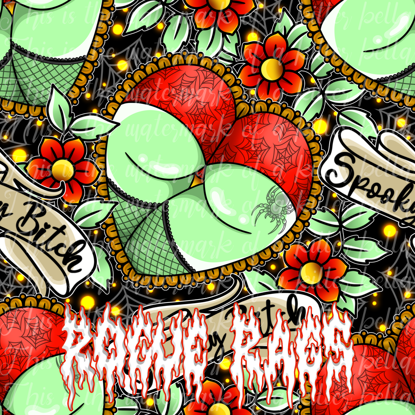 Spooky B!tch Seamless File