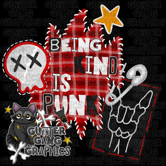 Nice is punk *red* PNG