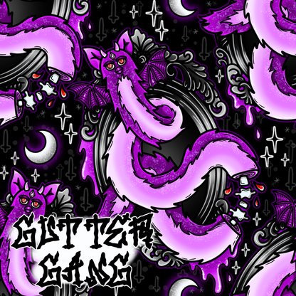 Purple Long Furby Seamless File