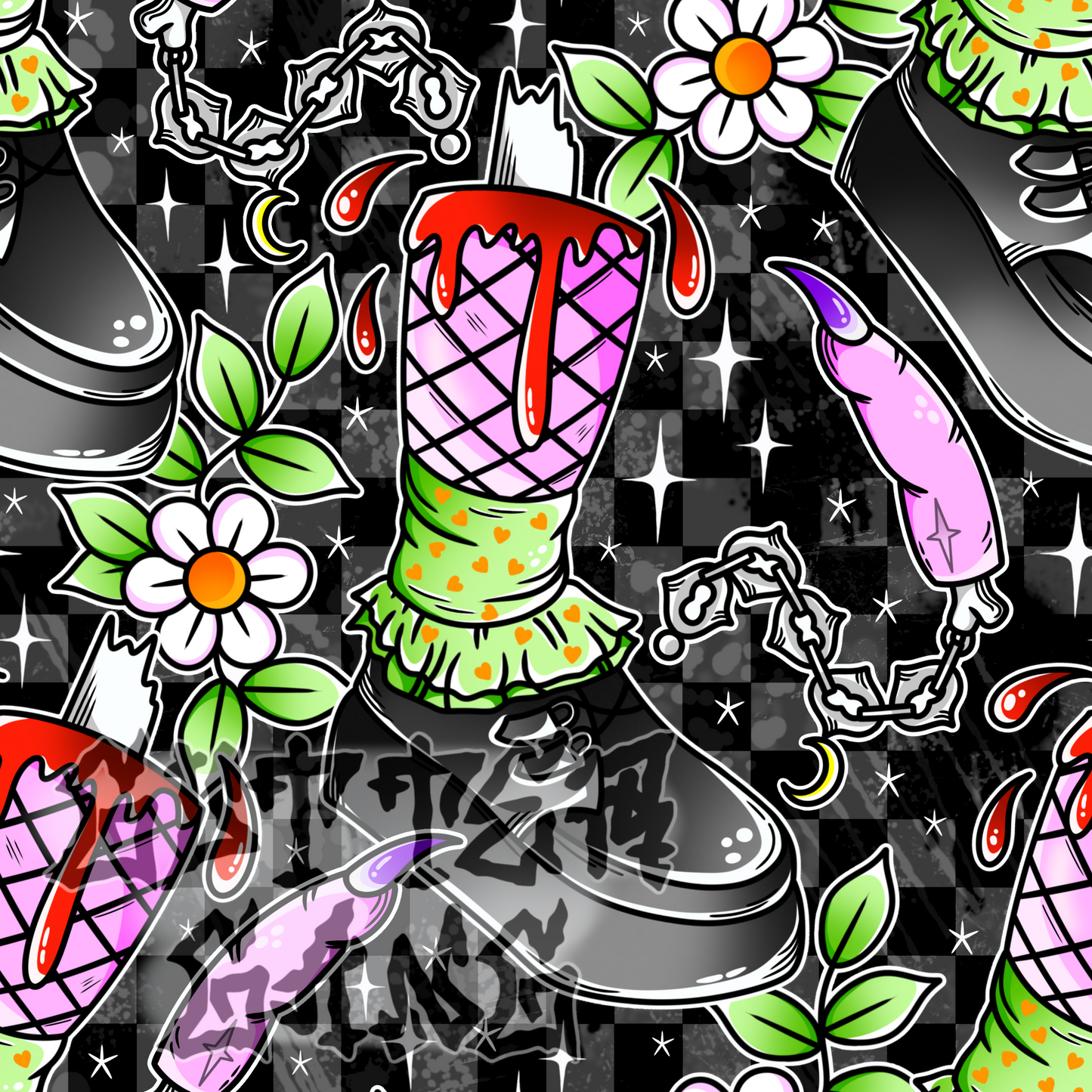 Undead Babe #4 Seamless File