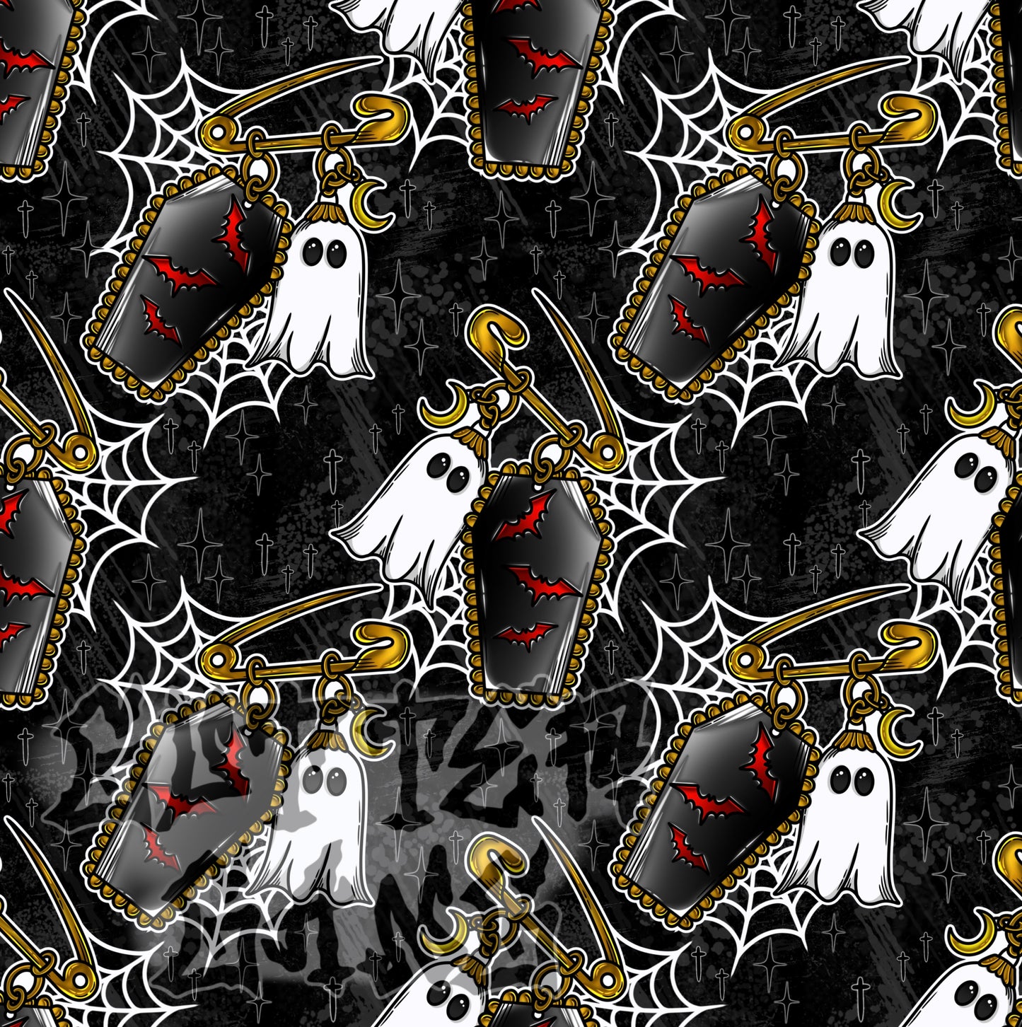 Spooky Pins #2 Seamless File
