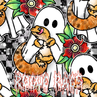 Leopard Gecko Ghostie #2 Seamless File