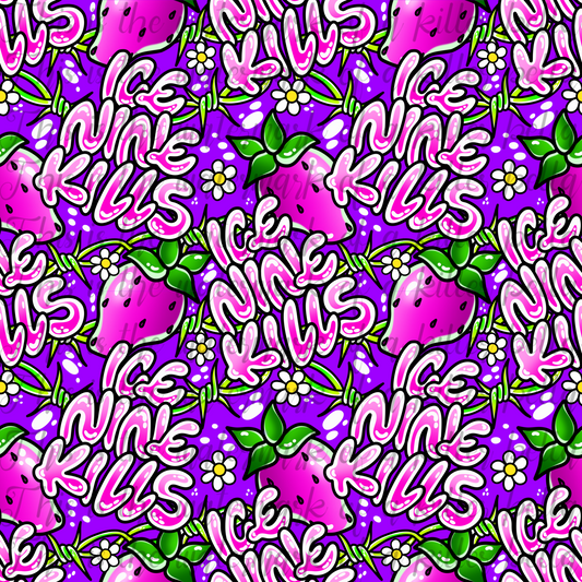 Strawberry INK Seamless File