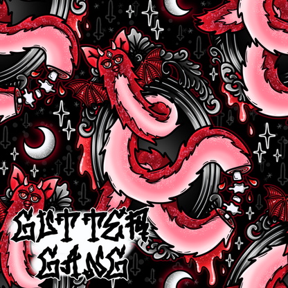 Red Long Furby Seamless File