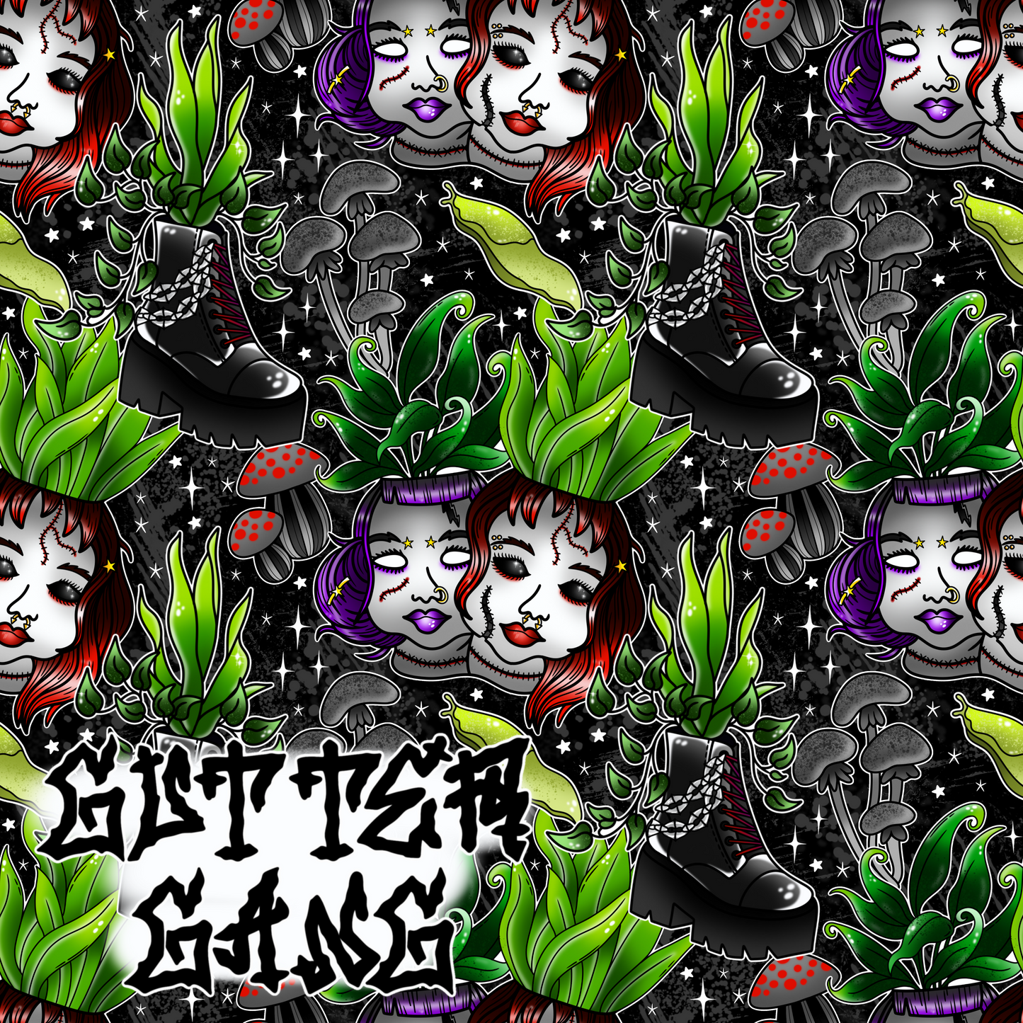 Conjoined Planter Seamless File