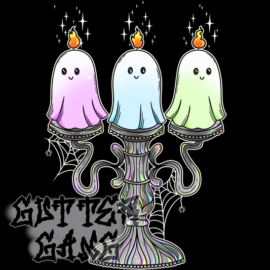 Ghost Candelabra #2 PNG