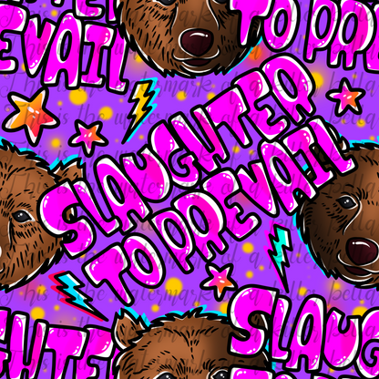 Pink STP Bear Seamless File