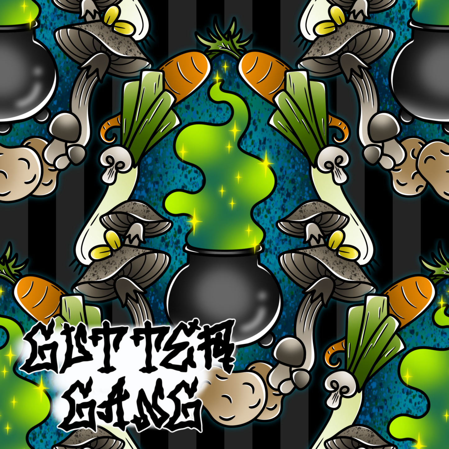 Blue Soup Hag no words Seamless File