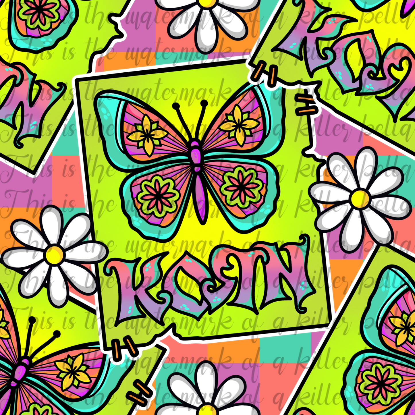 Korn Patchwork Seamless File