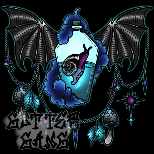 Snail Knick Knack Chain #3 PNG