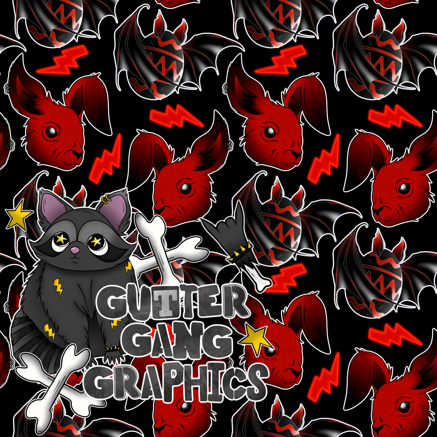 Goth Easter Seamless File