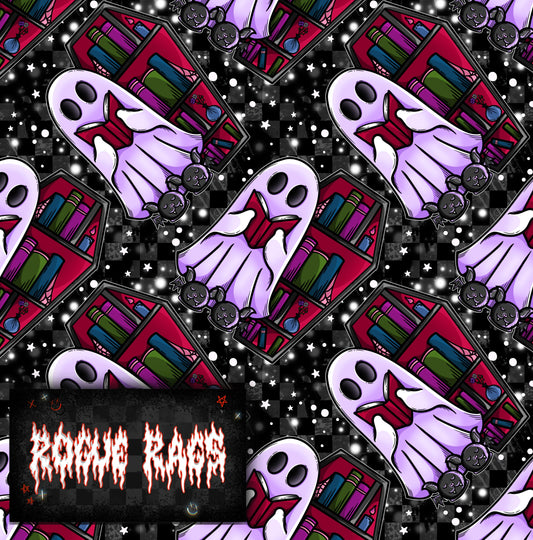 Bookish Ghostie #1 Seamless File