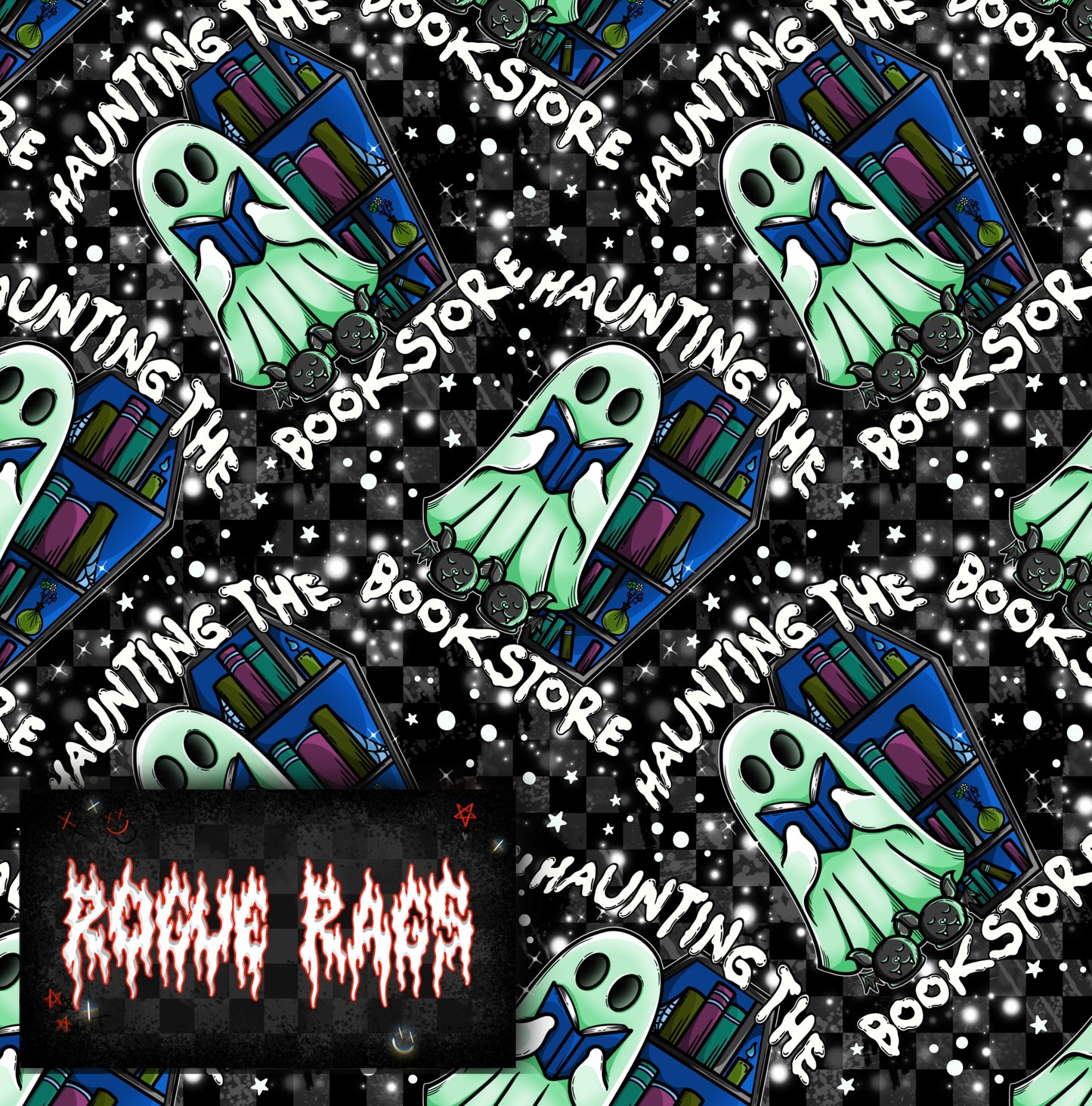 Haunting the bookstore #2 Seamless File