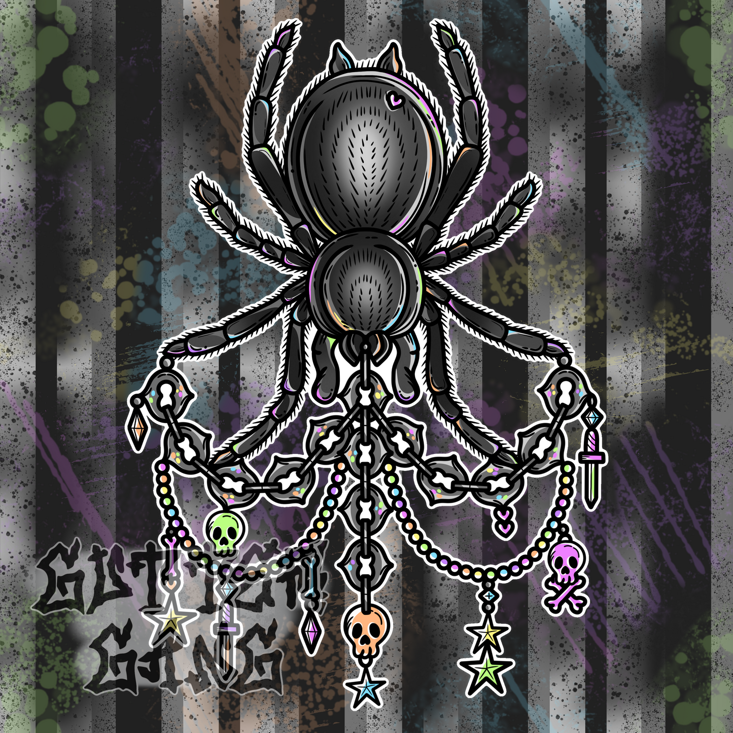 Spiderweb Charms #2 PNG