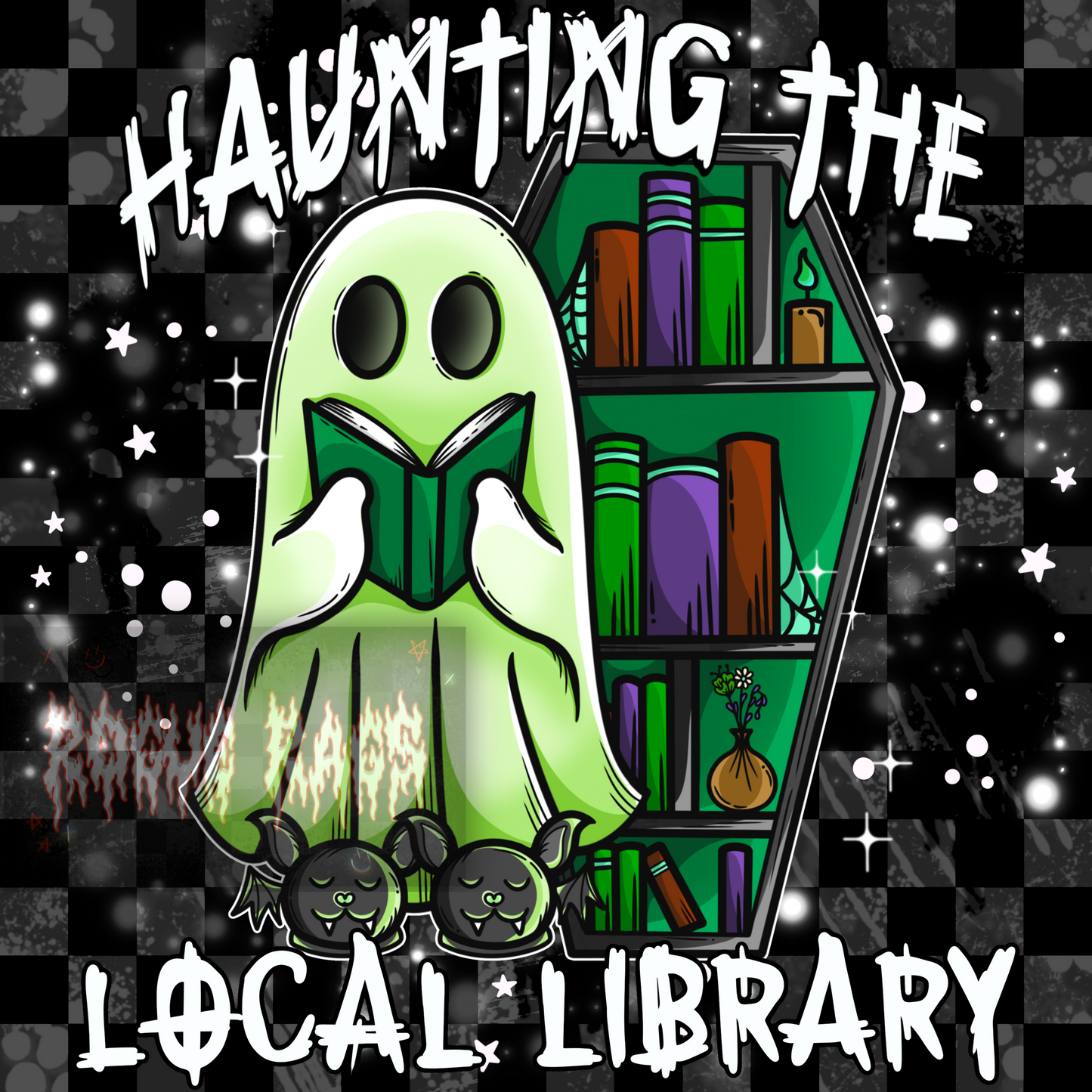 Haunting the local library/bookstore #2 PNG