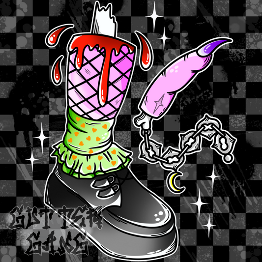 Undead Babe Pink PNG