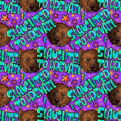 Blue STP Bear Seamless File