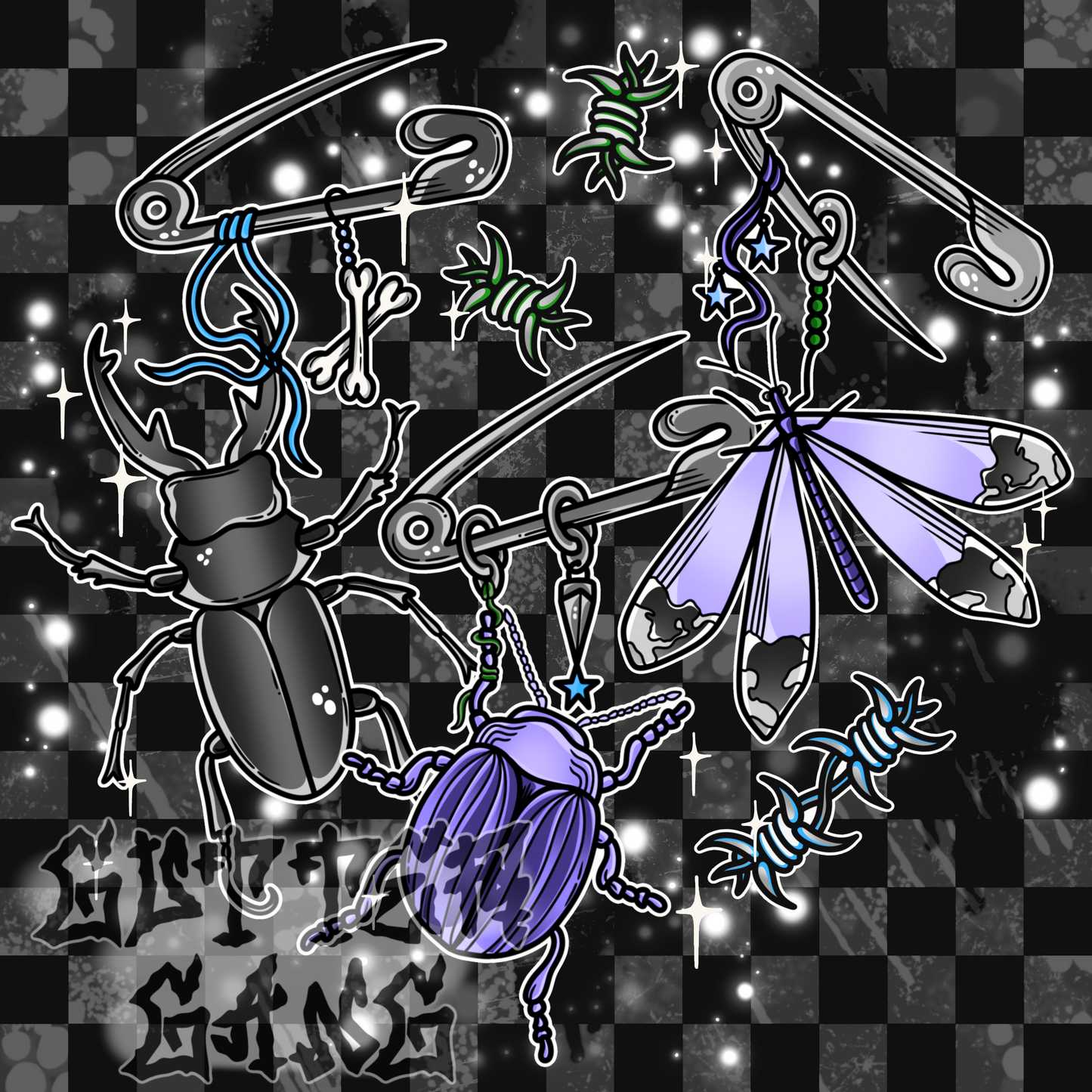 Insect Charms #1 PNG