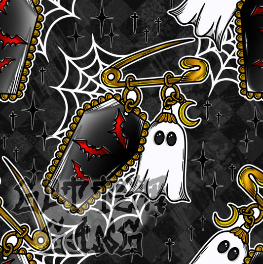 Spooky Pins #1 Seamless File